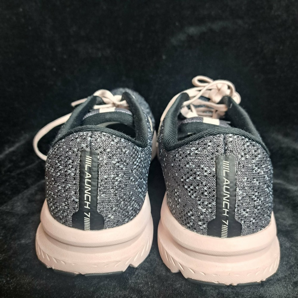 Brooks Launch 7 Running Athletic Shoes Gray/Pink Women's Sz 8.5 US (1203221B062) - Picture 8 of 11